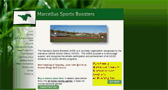 Desktop Screenshot of marcellusboosterclub.org